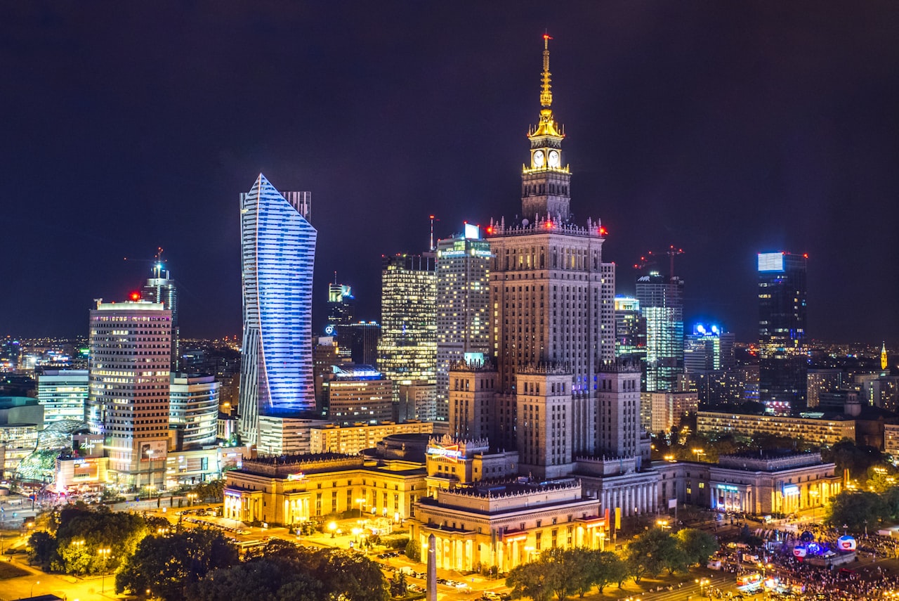 Warsaw skyline - recruitment agency Pakistan to Poland