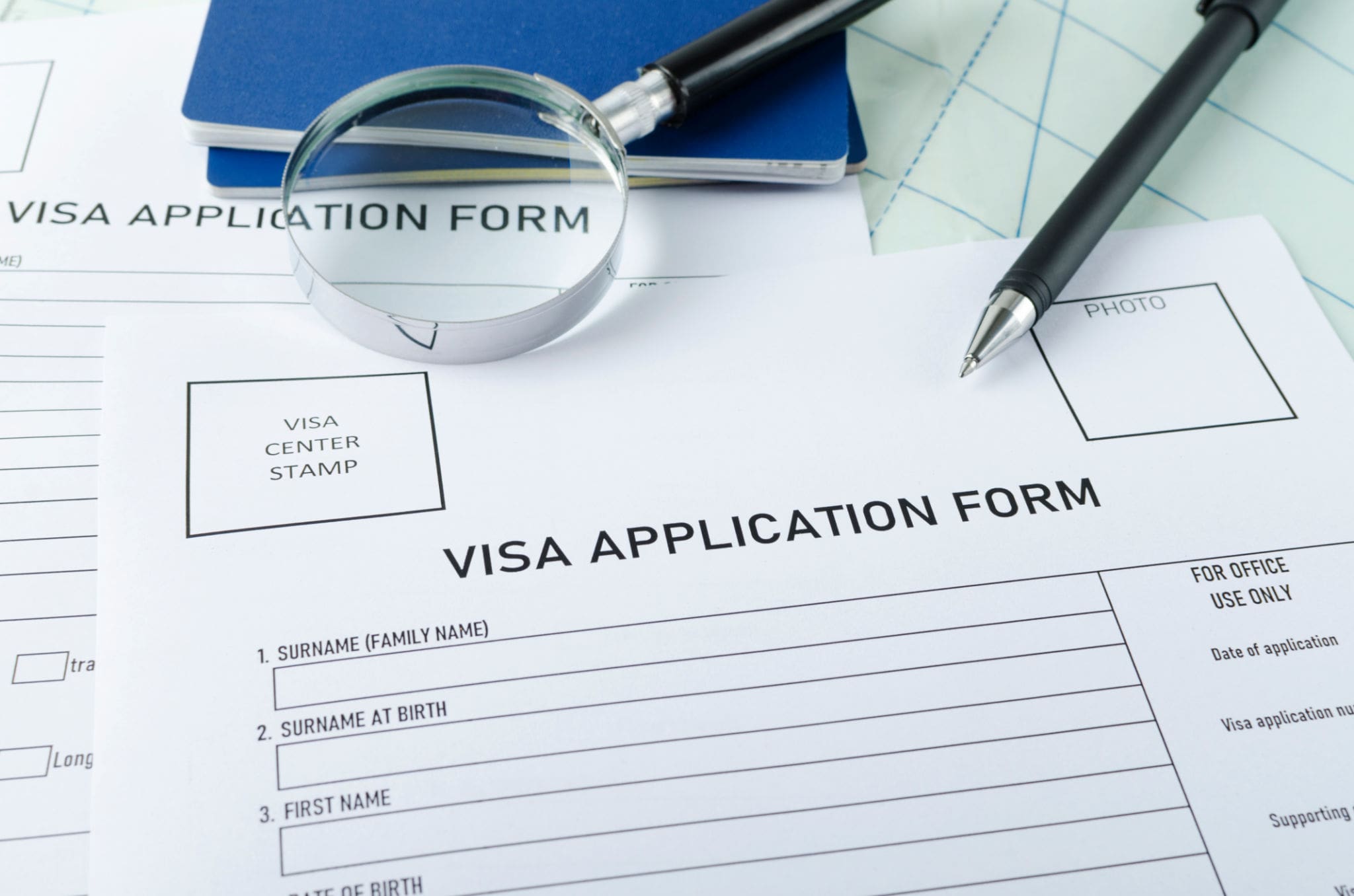 Requirements for Visa Application